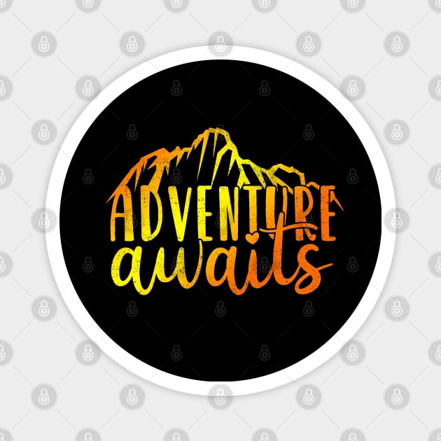 Your Adventure Awaits Magnet by ShopBuzz